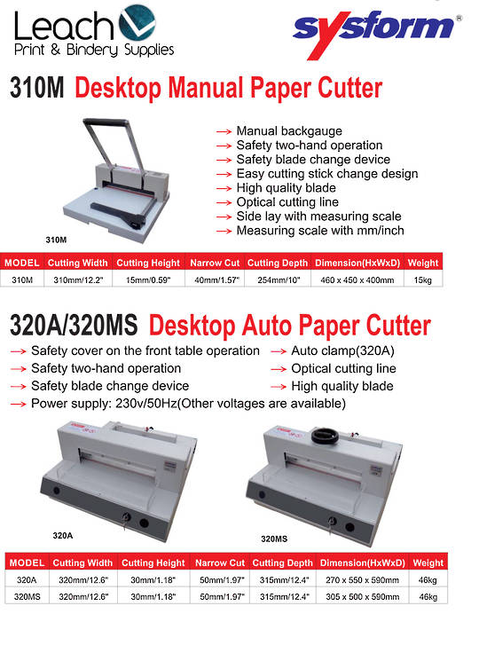 Paper Cutters